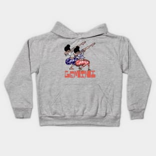 Front and Back Gemini GG Kids Hoodie